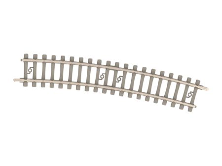 Minitrix Betonschwellengleis gebogen  R3 329,0 mm 15 GR