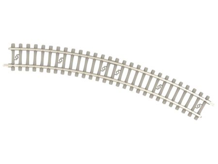 Minitrix Betonschwellengleis gebogen  R2 228,2 mm 30 GR