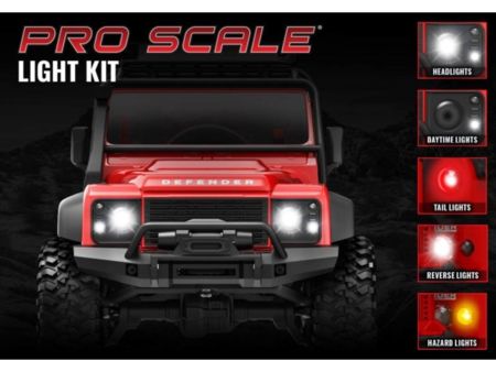 LED Licht Set komplett DEFENDER 1/18