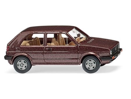 Wiking HO VW Golf II - umbrabraun-met.