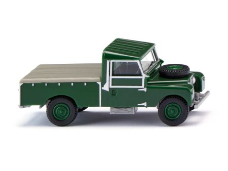 Wiking HO Land Rover Pickup - dunkellaubgrün
