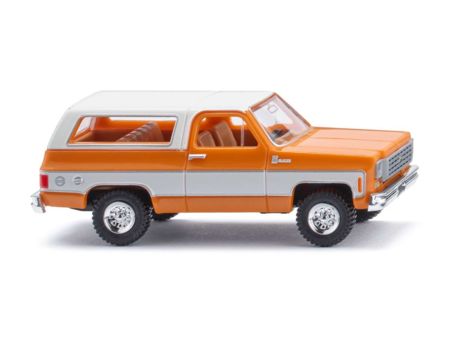 Wiking HO Chevrolet K5 Blazer - gelborange