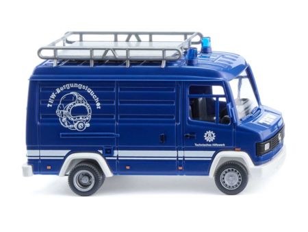 Wiking HO THW - Kastenwagen (MB 507 D)