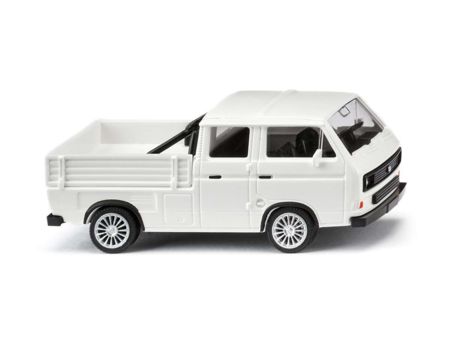 Wiking HO VW T3 Doppelkabine - weiß