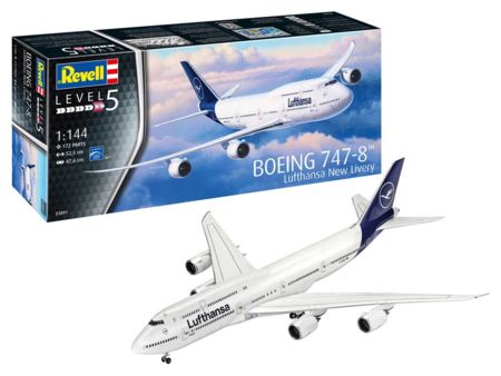 Revell  Boeing 747-8 Lufthansa New Livery 1:144