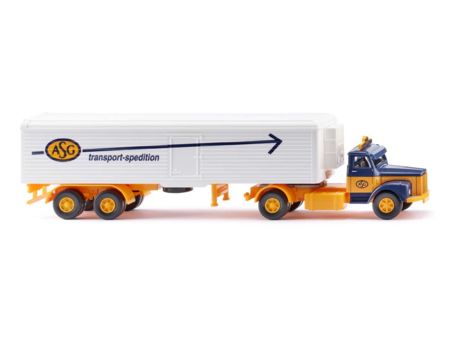 Wiking HO Kühlkoffersattelzug (Scania) 