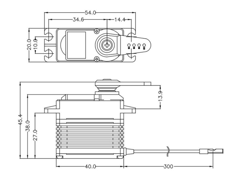 Servo HSG-8315BH