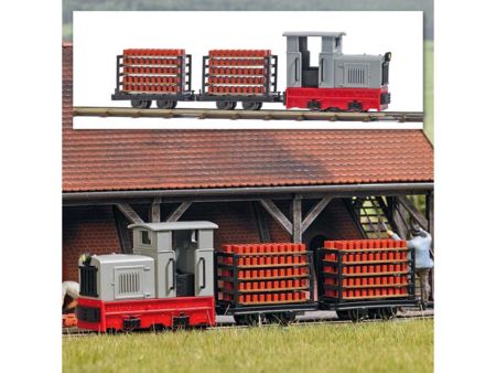 Busch HO Feldbahn Start-Set »Ziegeltra