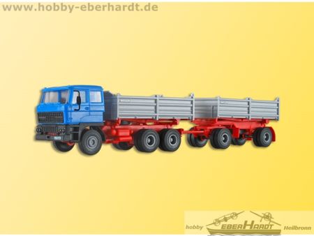 Kibri H0 DAF 3-achs Zugmaschine mit 2-achs Anhänger