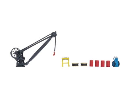 NOCH H0 Bahnbetriebswerk-Zubehör