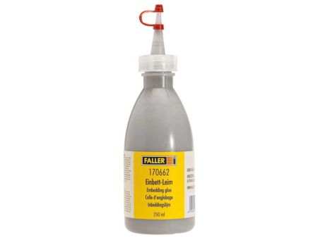 Faller Einbett-Leim, schottergrau, 250 ml
