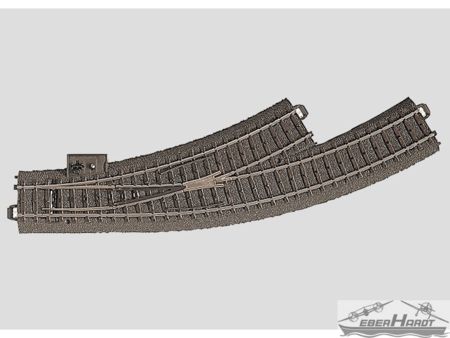 Märklin  C-Gleis  Bogenweiche links r360 mm,30