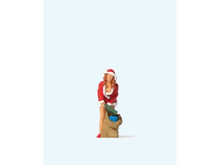Preiser HO Christmas Girl mit Gabensack