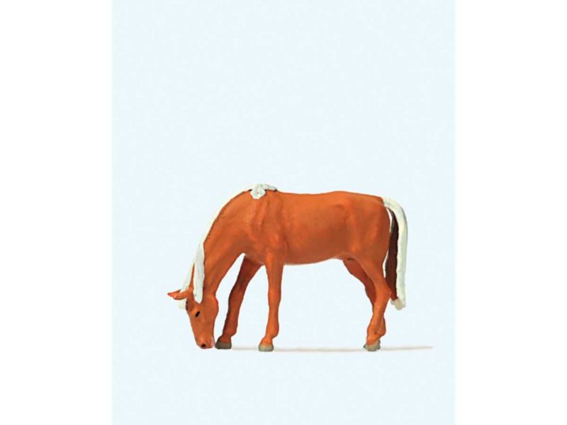 Preiser HO Weidendes Pferd