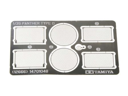 Tamiya 1:35 Photoätzteile Kühler Panther Ausf.D