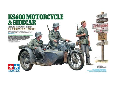 Tamiya 1:35 Dt. Seitenwagengespann KS600 (3)