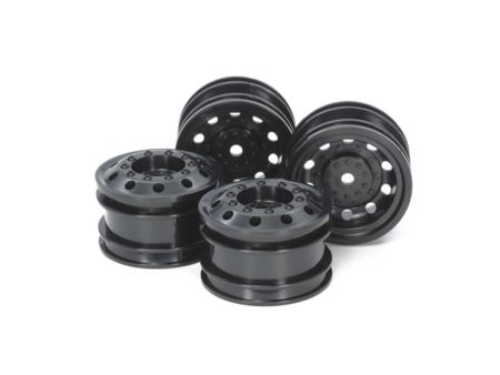 Tamiya 1:14 Felgen Race Truck (2+2) schwarz