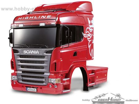1:14 Fahrerhaus Scania R620 6x4 Highline unlackiert