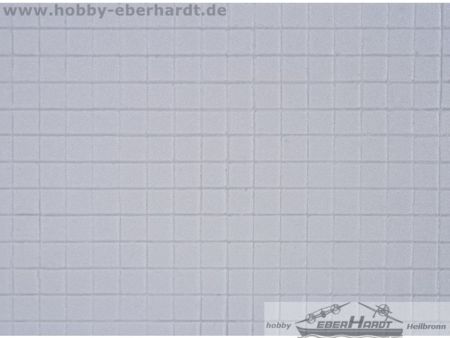 Kibri H0 Gehwegplatte,L ca. 20 x B 12 cm