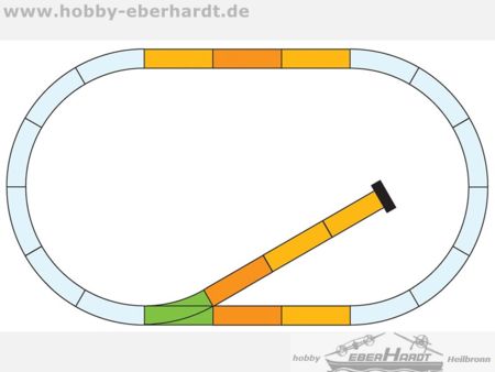 Piko G Gleis Ergänzungs-Set mit Prellbock