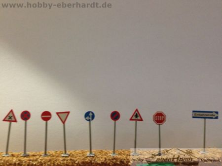 H0 Verkehrsschilder, Sort. II