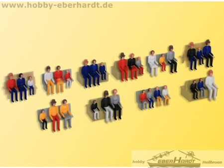 Kibri H0 Deko-Set Sitzende Figuren