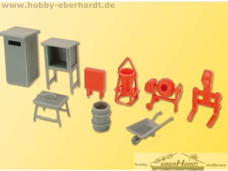 Kibri H0 Deko-Set Baustellenzubehör