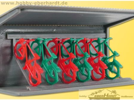 Kibri H0 Deko-Set Fahrradständer