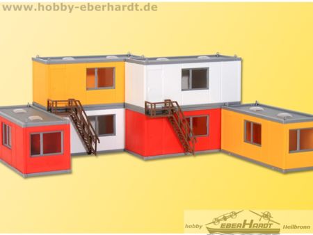 Kibri H0 Gebäude-Container, 6 Stück