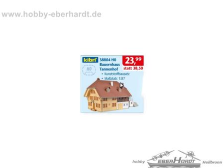 Kibri H0 Bauernhaus Tannenhof