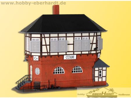Kibri H0 Stellwerk Cölbe bei Marburg 
