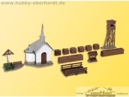 Kibri H0 Kapelle in Hirschbichl mit Zubehör