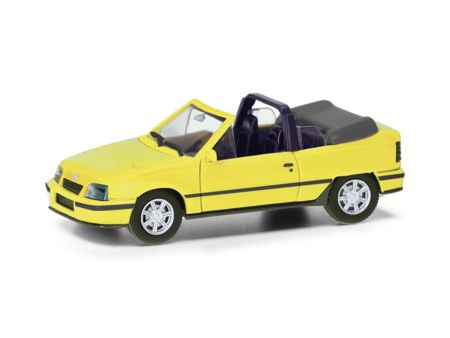 Herpa HO  Opel Kadett E Gsi Cabrio,gelb