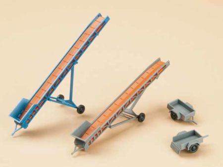 Auhagen TT 2 Förderband,2PKW-Anhänger