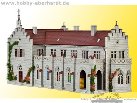 Vollmer H0 Klosteranlage mit Friedhof und Zubehör