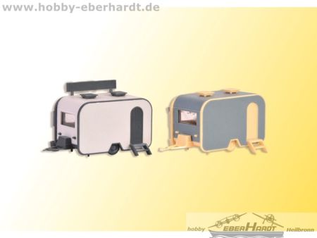 Vollmer H0 Verkaufswagen, 2 Stück 