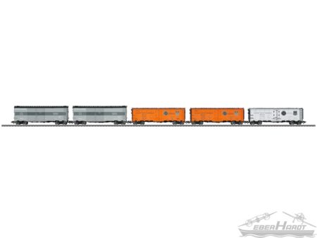 US-Güterwagen-Set