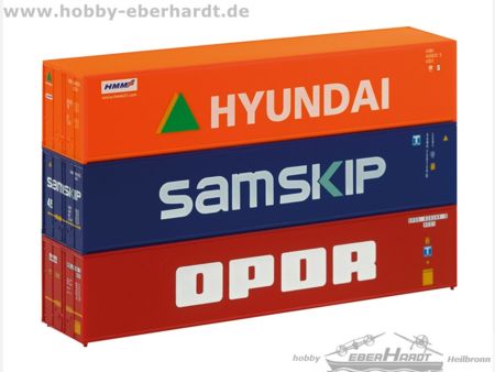 Piko TT 3er Set 40' Container