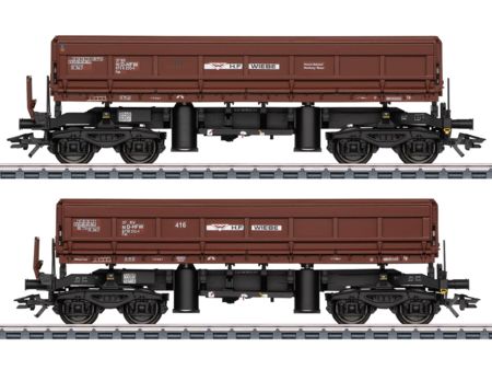 Märklin HO Seitenkippwagen-Set Wiebe