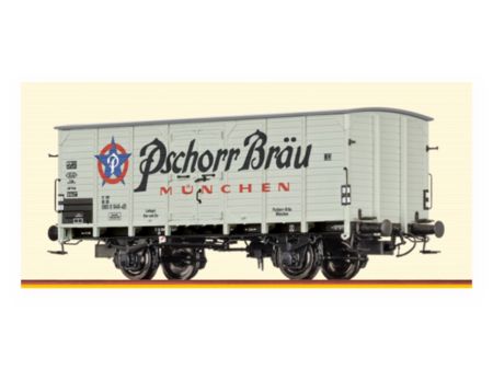 Brawa H0 Gedeckter Güterwagen [P] Bierw. DB, IV, Pschorr