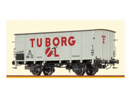Brawa H0 Gedeckter Güterwagen ZB DSB, III, Tuborg