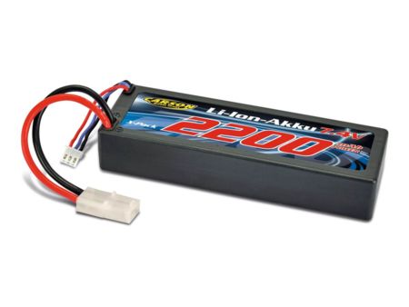 Carson 7,4V/2200mAh LiION Race Akku HC TAM