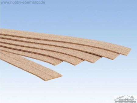 NOCH TT Kork-Gleisbettung, 18 St.