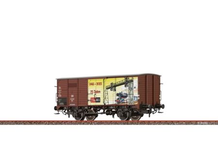Brawa H0 Gedeckter Güterwg. G 10 DB, Ep. III, BRAWA 75 Jahre