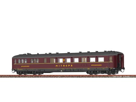 BRAWA  H0 Speisewagen WR4ü-39 MITROPA III DC
