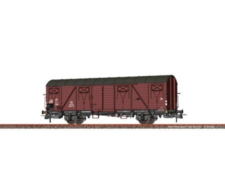 BRAWA  H0 Gedeckter Güterwagen Glmehs50 DB III