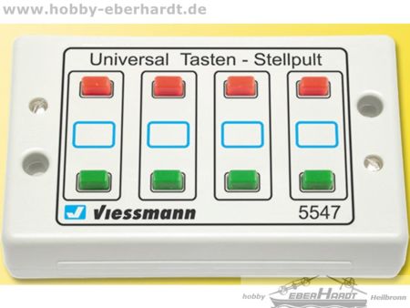 Viessmann Tasten-Stellpult 2-begriffig 
