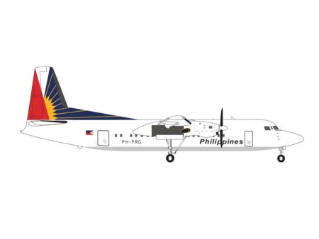 Herpa Wings    1:200 Fokker 50 Philippine A.
