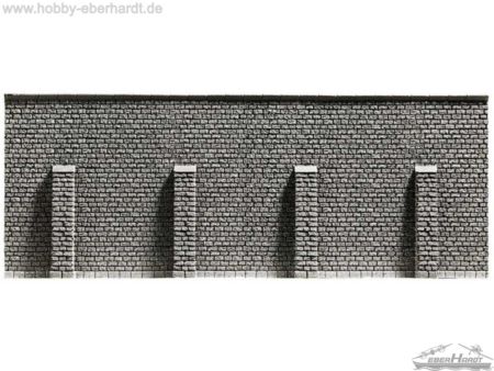 NOCH H0 Stützmauer, XL 66,8x12,5cm