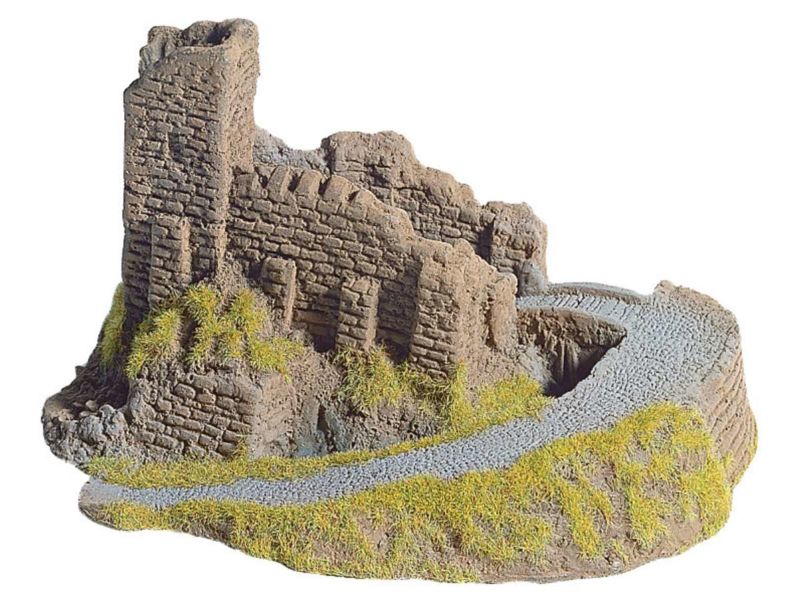NOCH H0/N Burgruine, 16x13cm,10cm